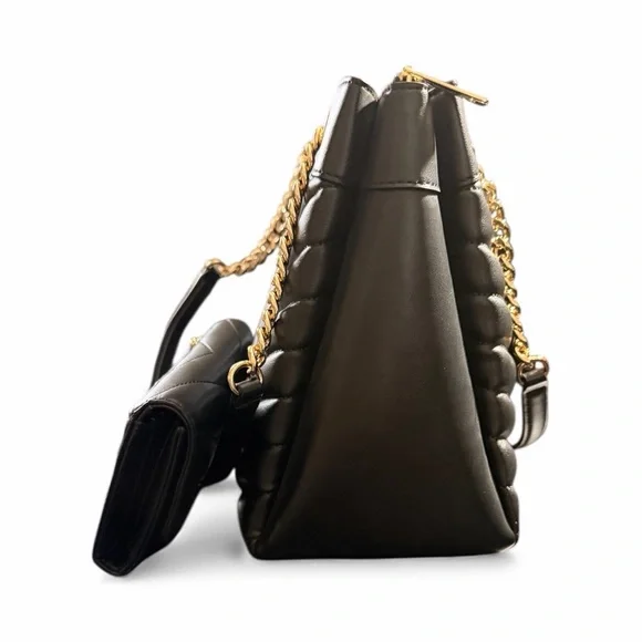 Michael Kors Whitney Quilted Tote & Wallet Set – Luxury Designer Bag - Picture 11 of 14